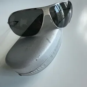 Dior | Accessories | Vintage Hard Dior Silver Sunglasses  display picture 3